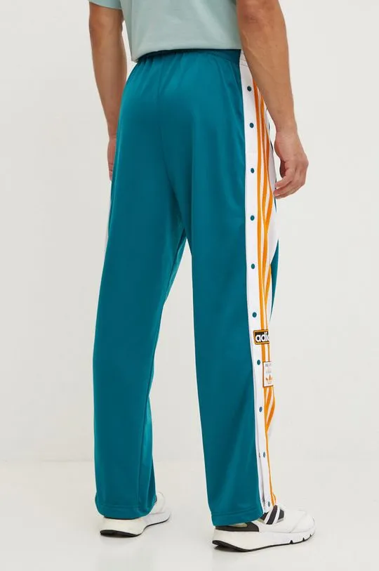 adidas Originals trousers Adibreak men's turquoise color IY9932