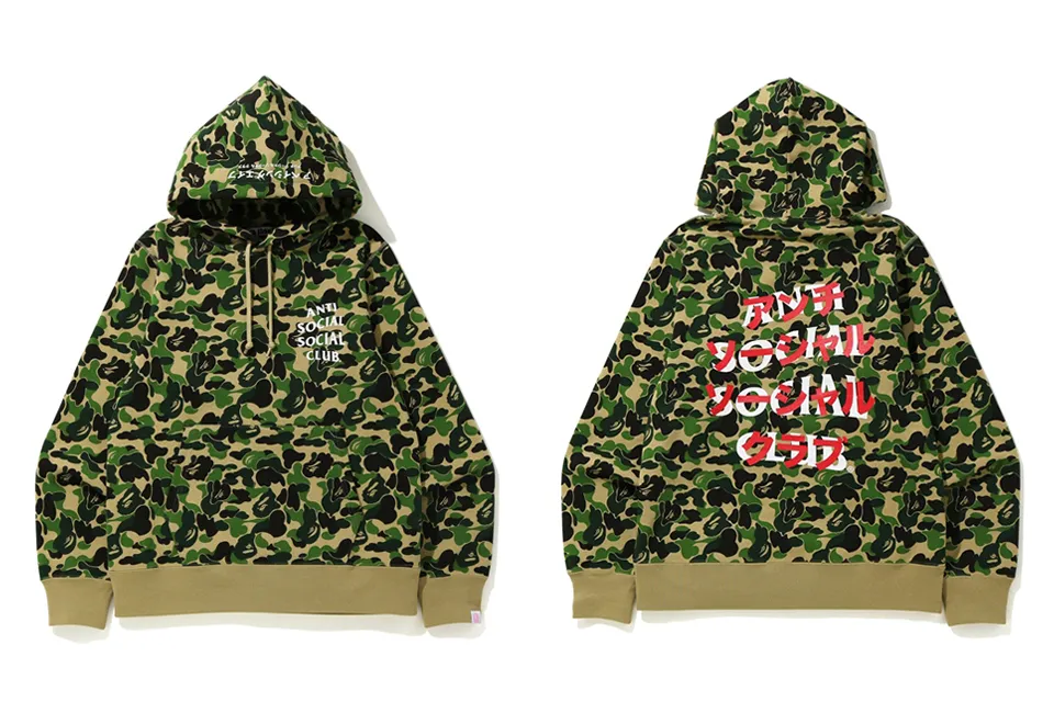 ANTI SOCIAL SOCIAL CLUB  |BAPE ANTI SOCIAL SOCIAL CLUB ASSC Hoodie ABC Camo