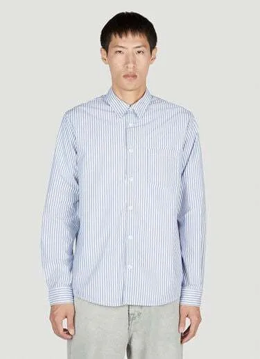 A.P.C.  |Stripes Street Style Long Sleeves Cotton Designers Shirts