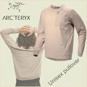 ARC'TERYX  |Logo Outdoor Pullovers Unisex Nylon Long Sleeves