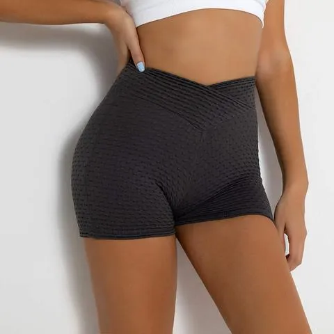 Baller Babe Compression Activewear Shorts in Black