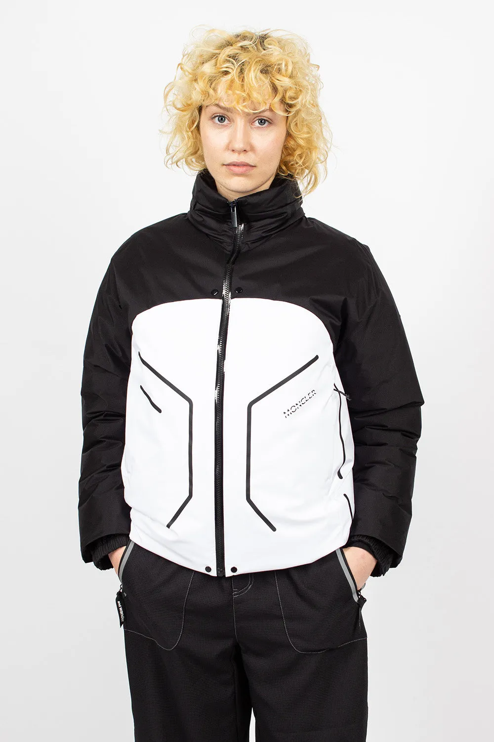 Barbat Down Jacket Black/White