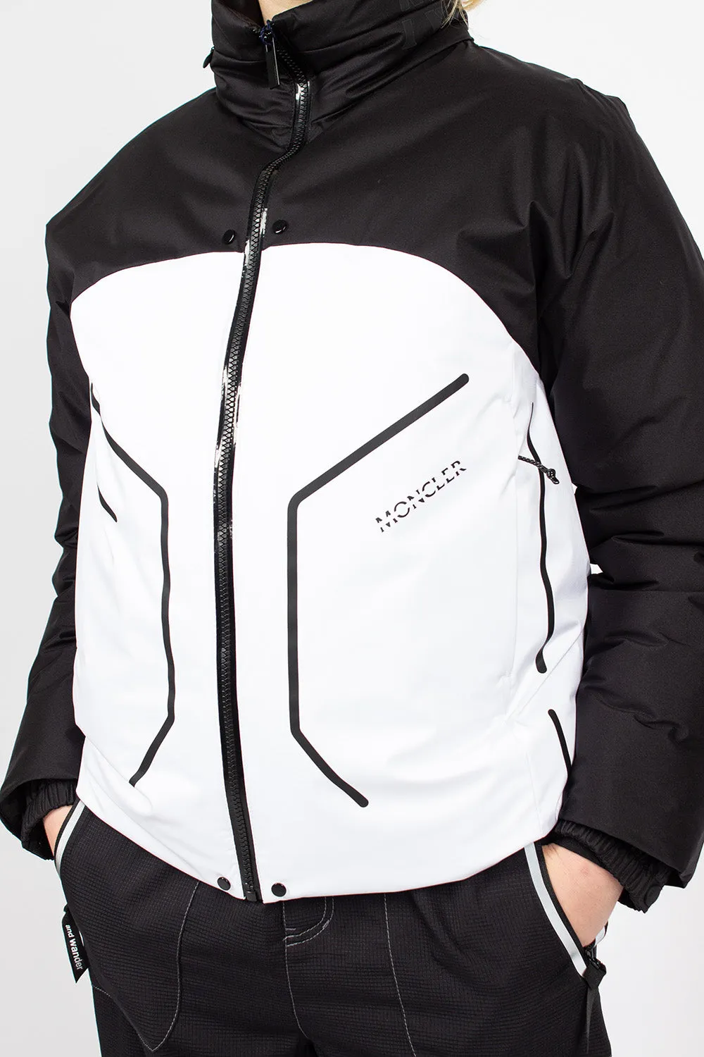 Barbat Down Jacket Black/White