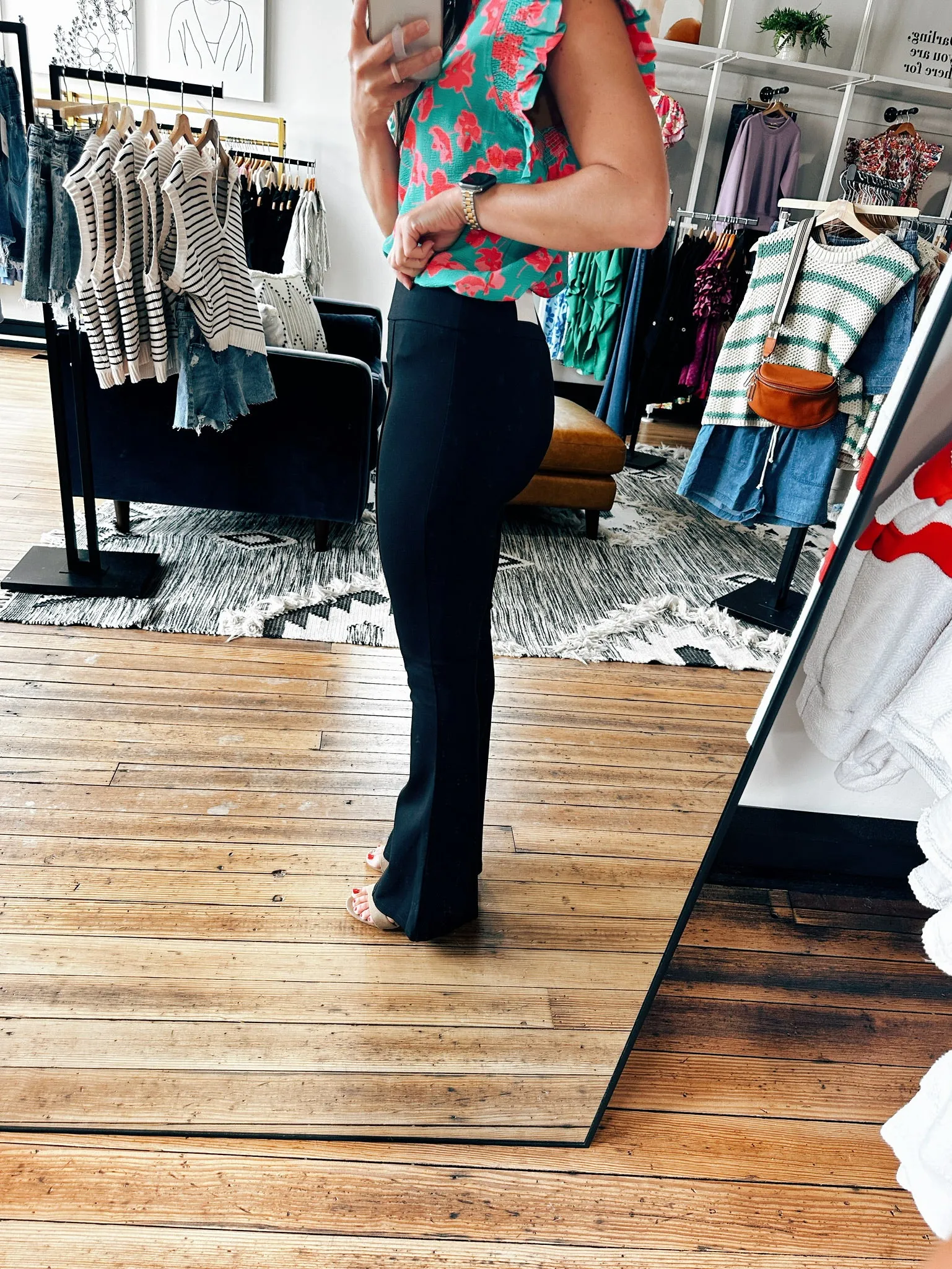 Black Yoga Dress Pants