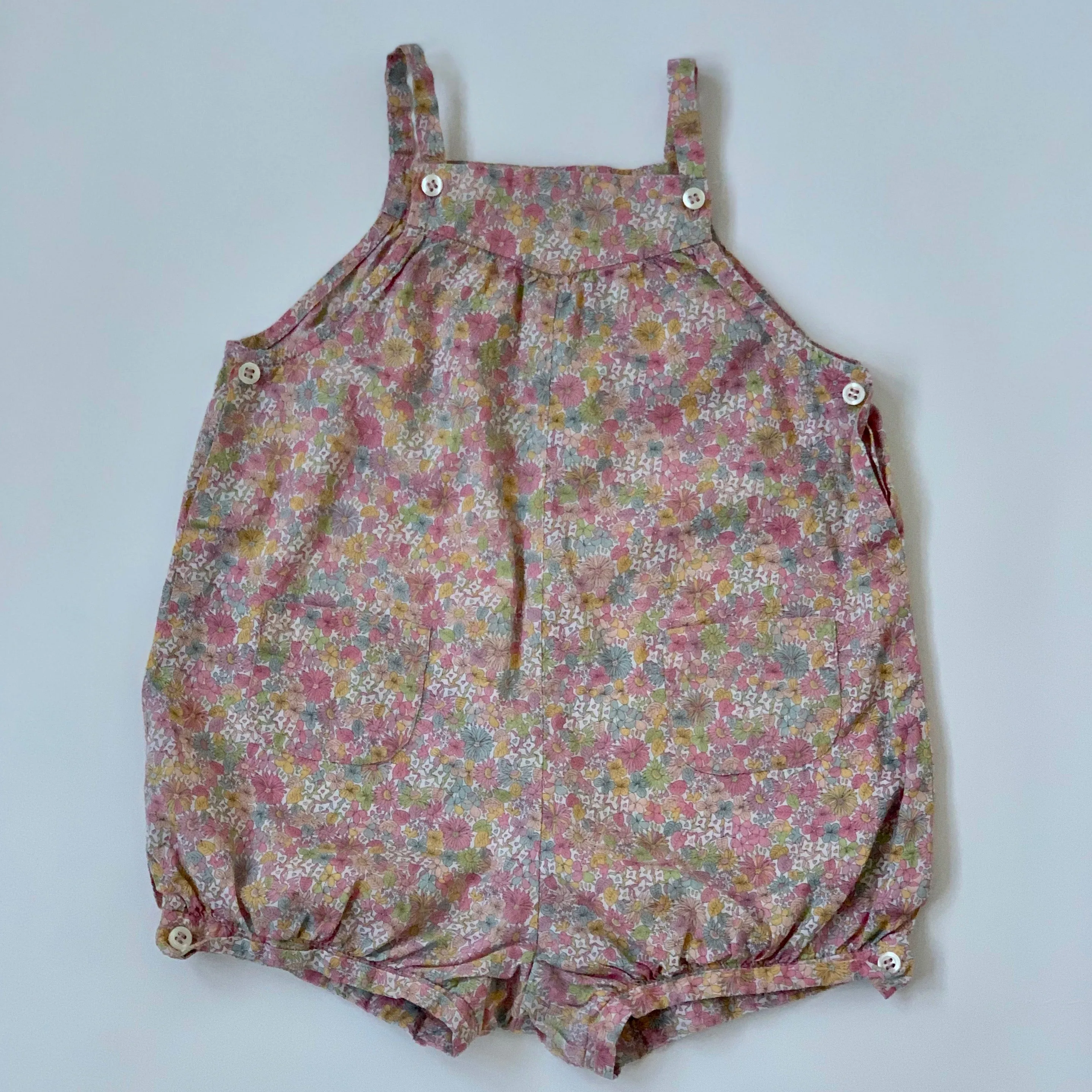 Bonpoint Liberty Print Romper: 12 Months