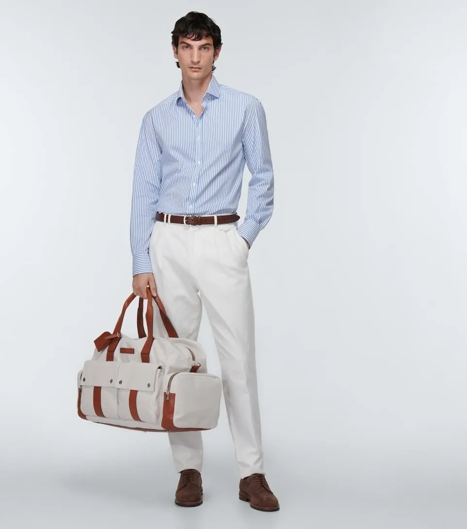 BRUNELLO CUCINELLI  |Long Sleeves Cotton Polos