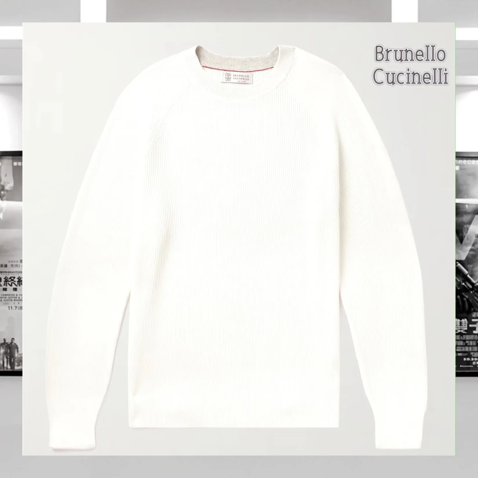 BRUNELLO CUCINELLI  |Long Sleeves Cotton Sweaters