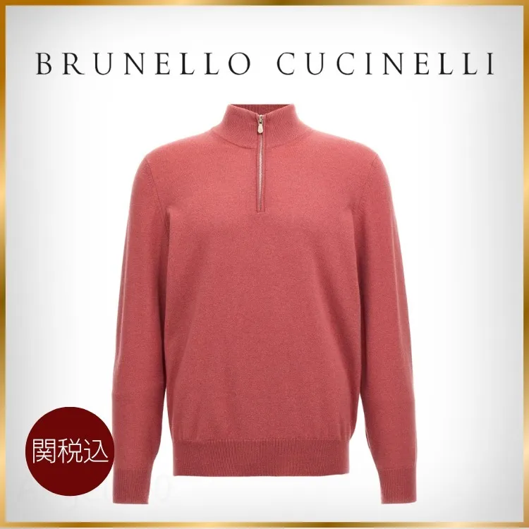 BRUNELLO CUCINELLI  |Long Sleeves Logo Sweaters