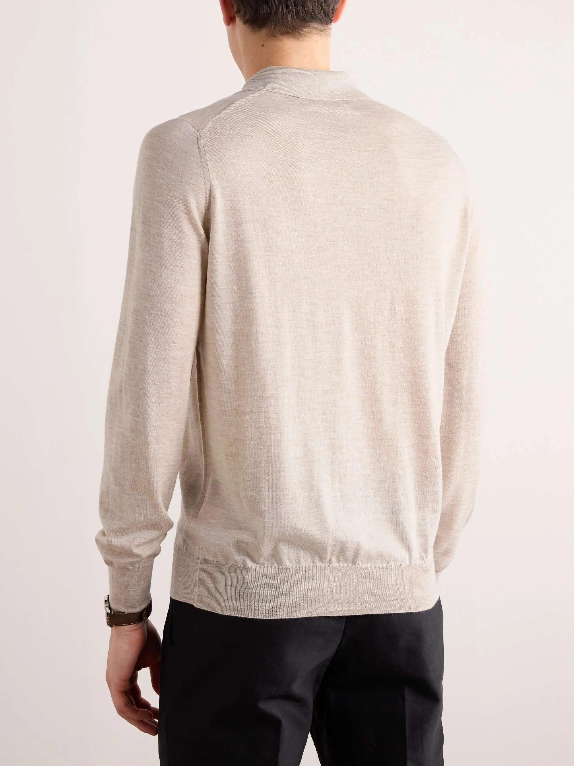 BRUNELLO CUCINELLI  |Pullovers Wool Cashmere Street Style Long Sleeves Plain