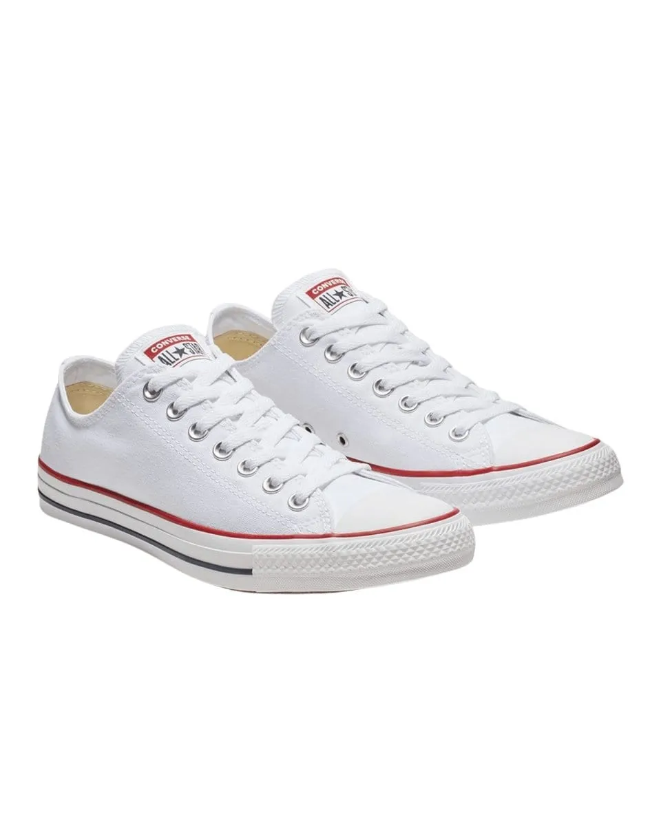 CONVERSE MEN'S CHUCK TAYLOR ALL STAR LOW TOP WHITE SHOE