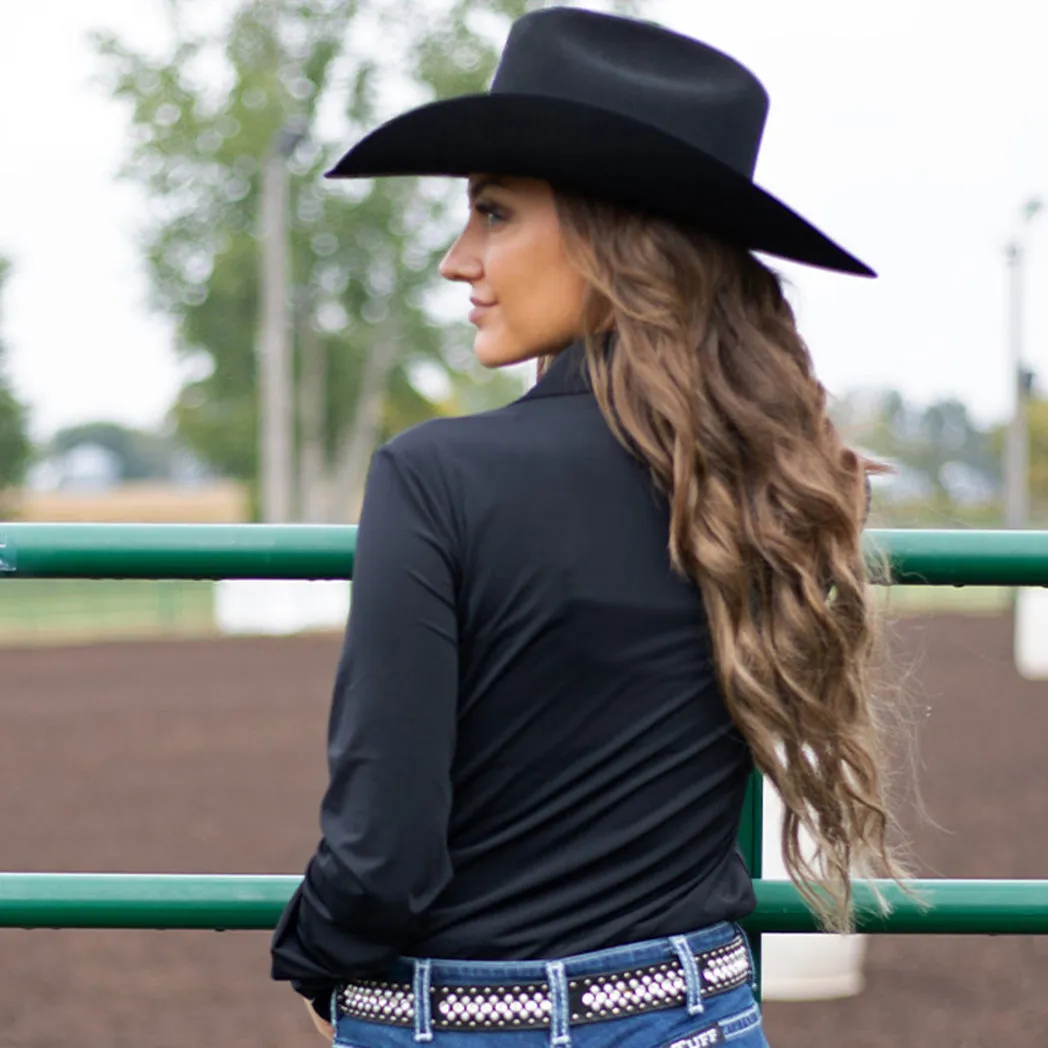 Cowgirl Tuff Black Button Up