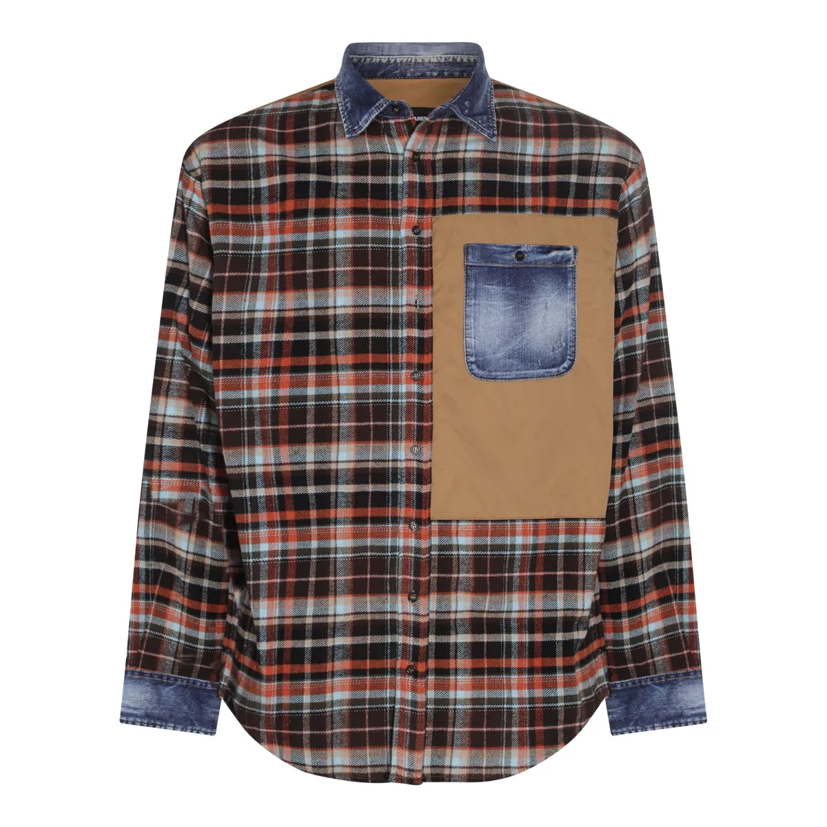 D SQUARED2  |Long Sleeves Luxury Shirts