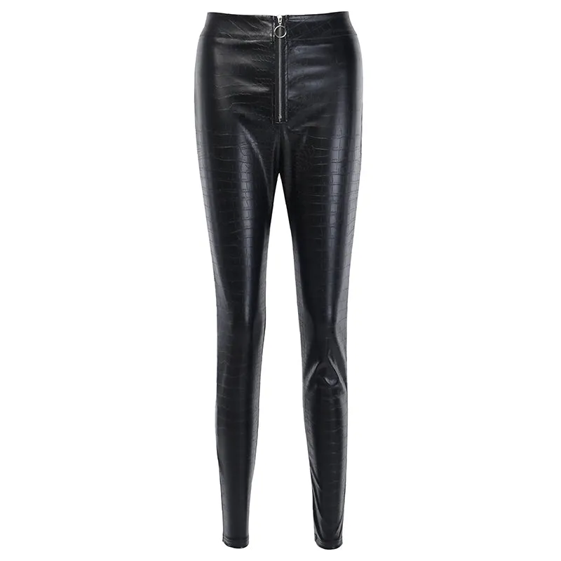 DARLENE FAUX LEATHER PANTS