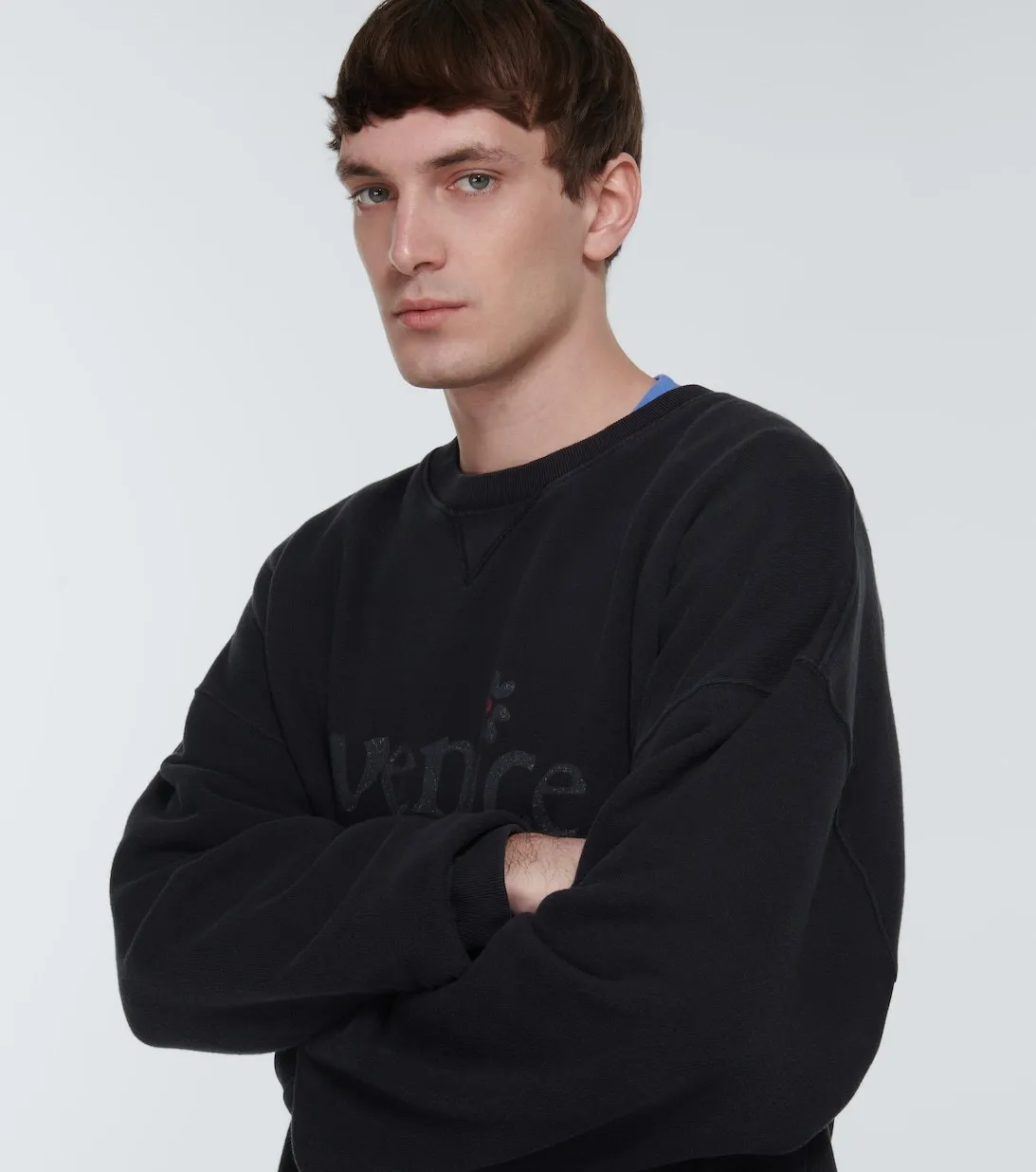 ERL  |Long Sleeves Cotton Logo Sweatshirts