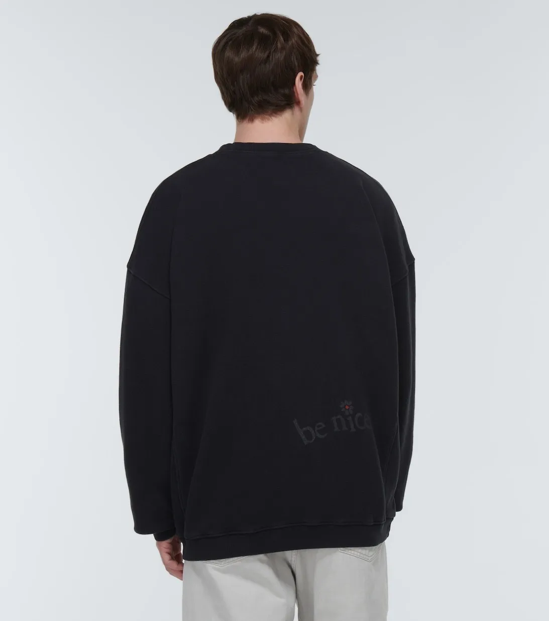 ERL  |Long Sleeves Cotton Logo Sweatshirts