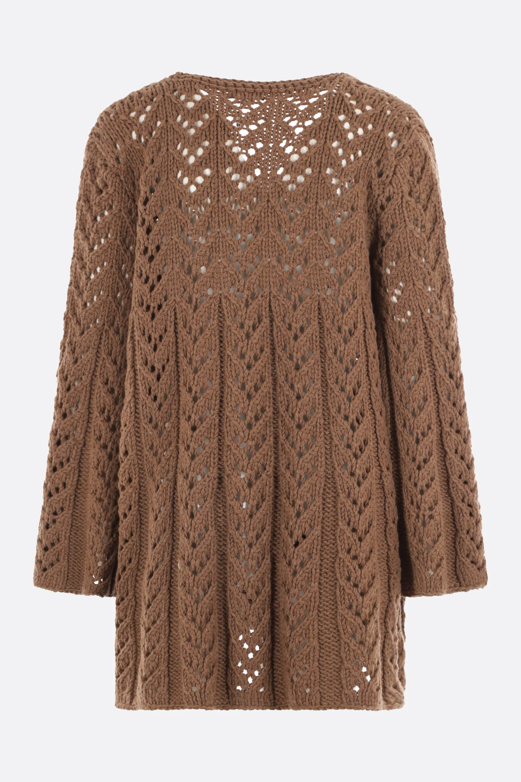 ETRO  |Long Sleeves Plain Oversized Cardigans