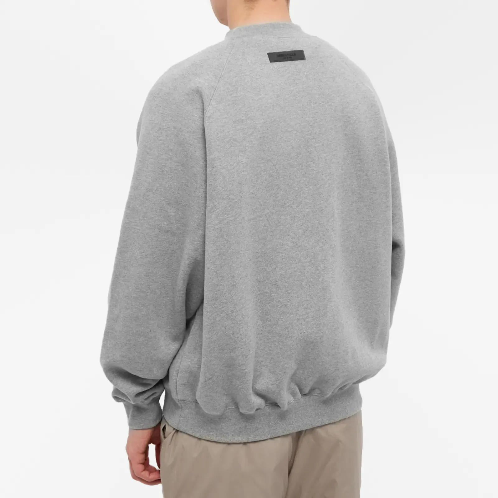 Fear of God ESSENTIALS Crewneck 1977 'Dark Oatmeal'