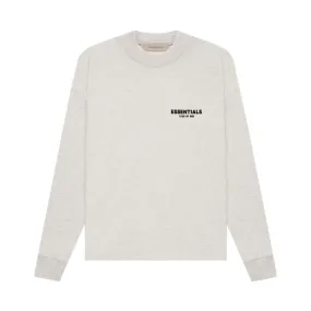 Fear of God ESSENTIALS Long Sleeve Tee 'Light Oatmeal'