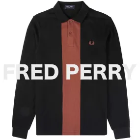 FRED PERRY  |Long Sleeves Logo Polos