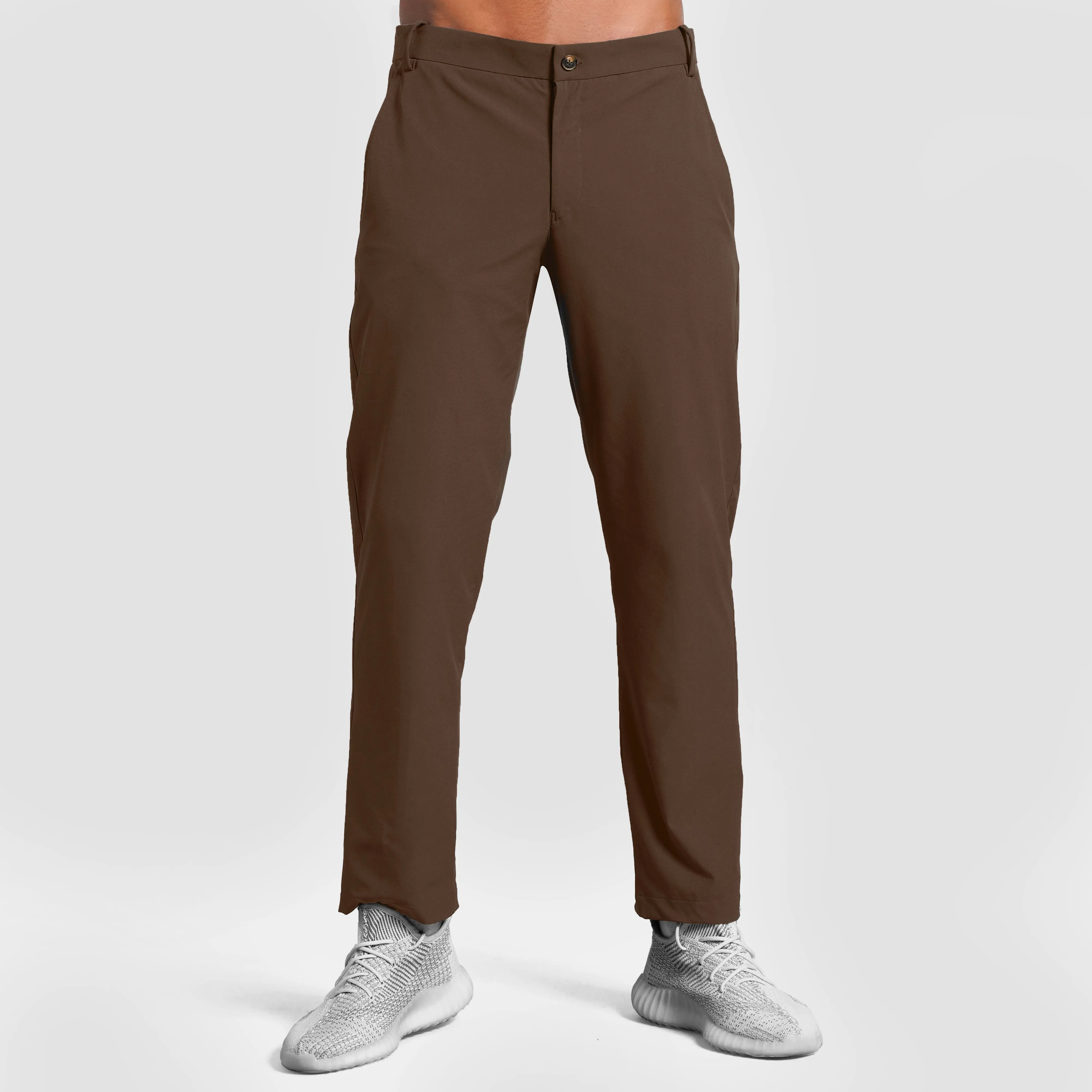 GA Straight Pants (Brown)