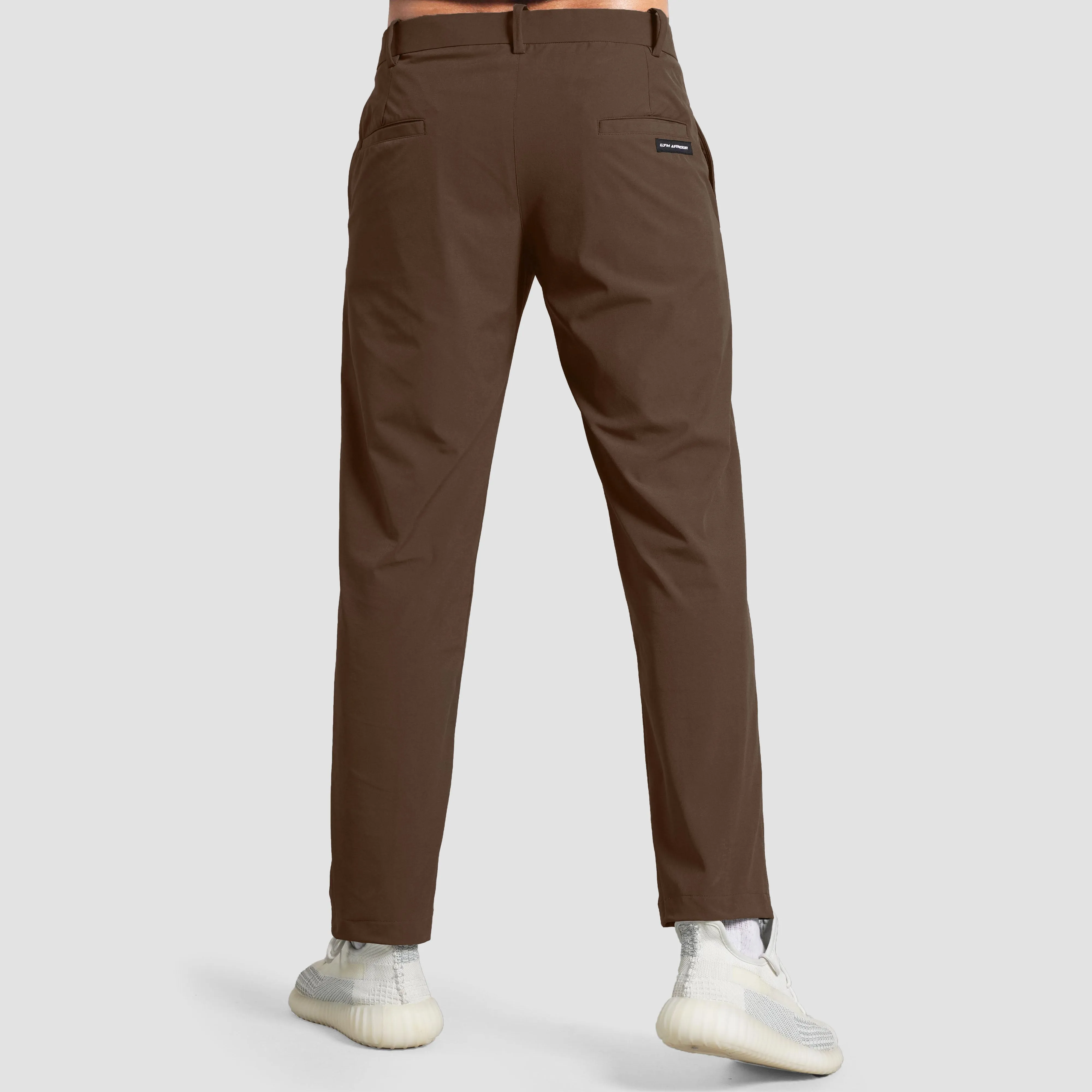 GA Straight Pants (Brown)