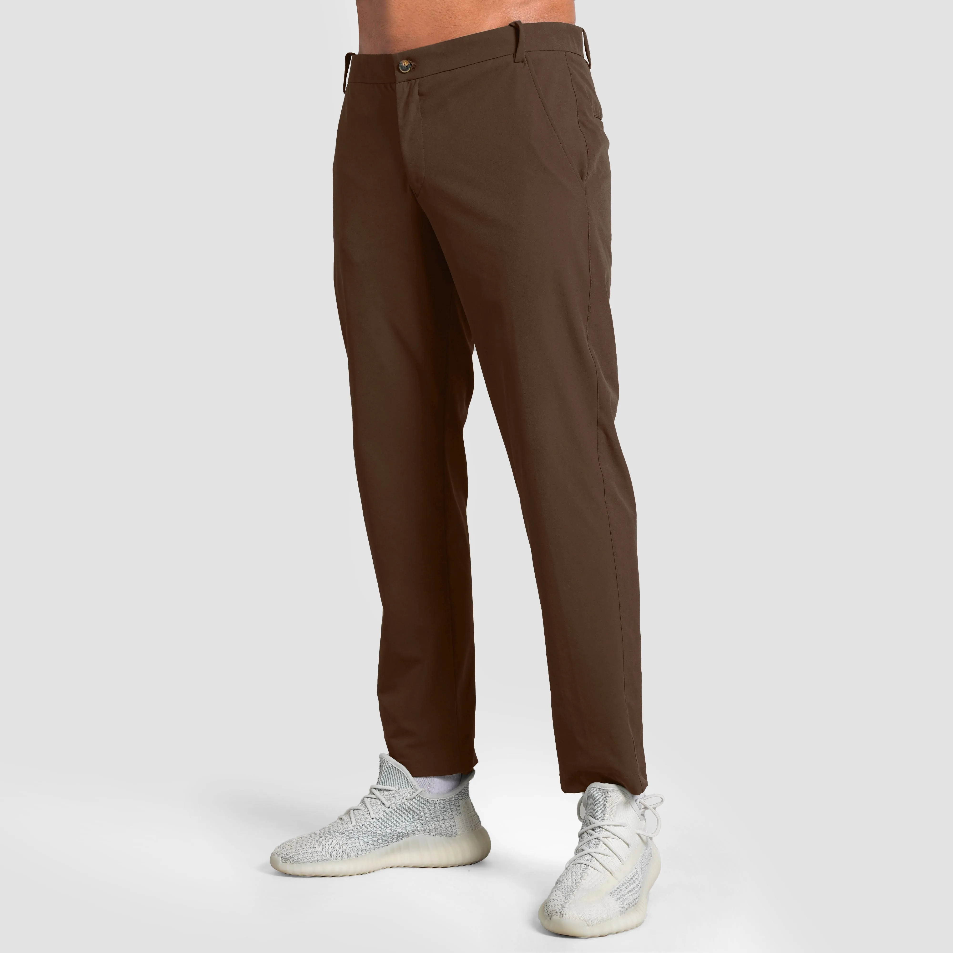 GA Straight Pants (Brown)