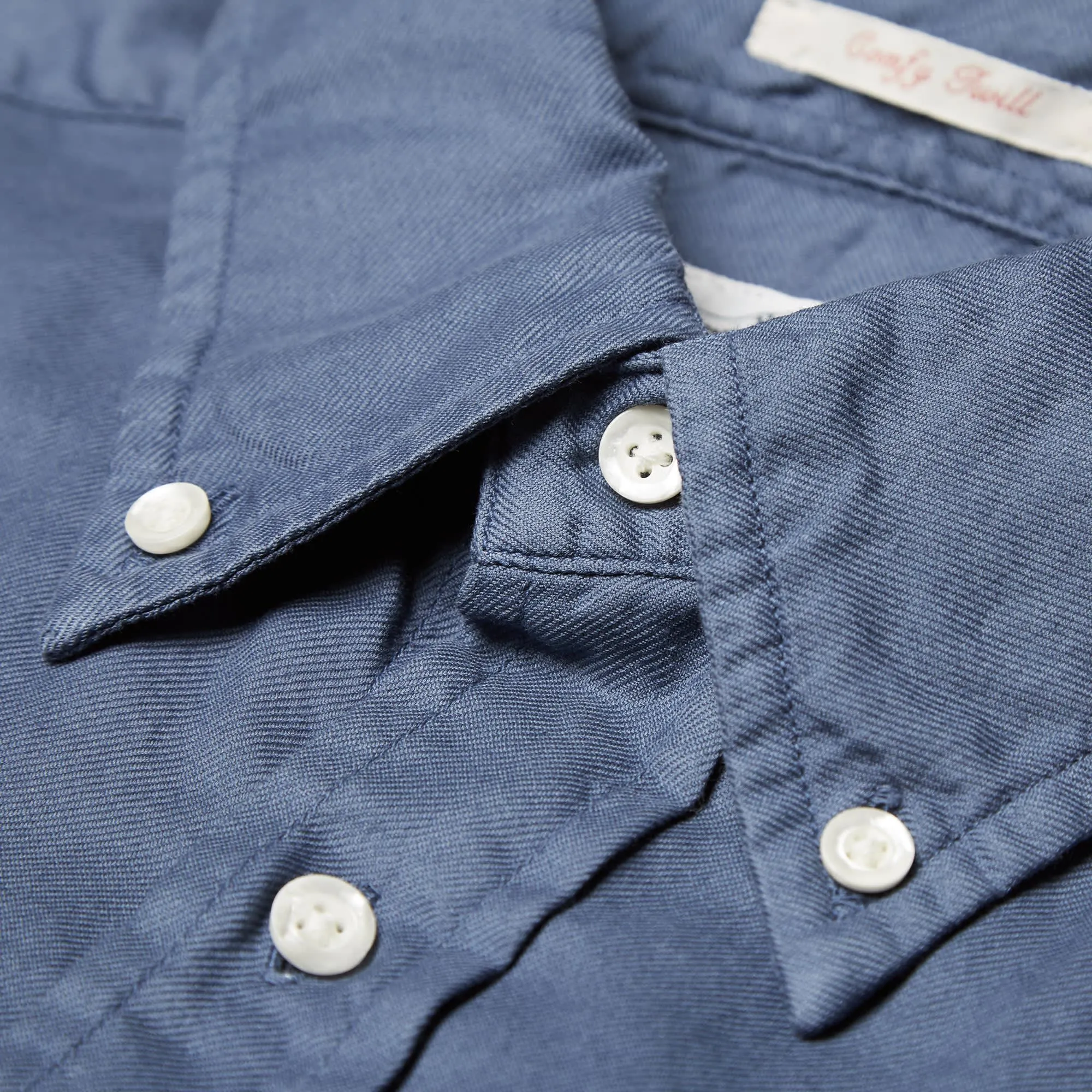 GANT Rugger Button Down Comfy Twill ShirtHurricane Blue