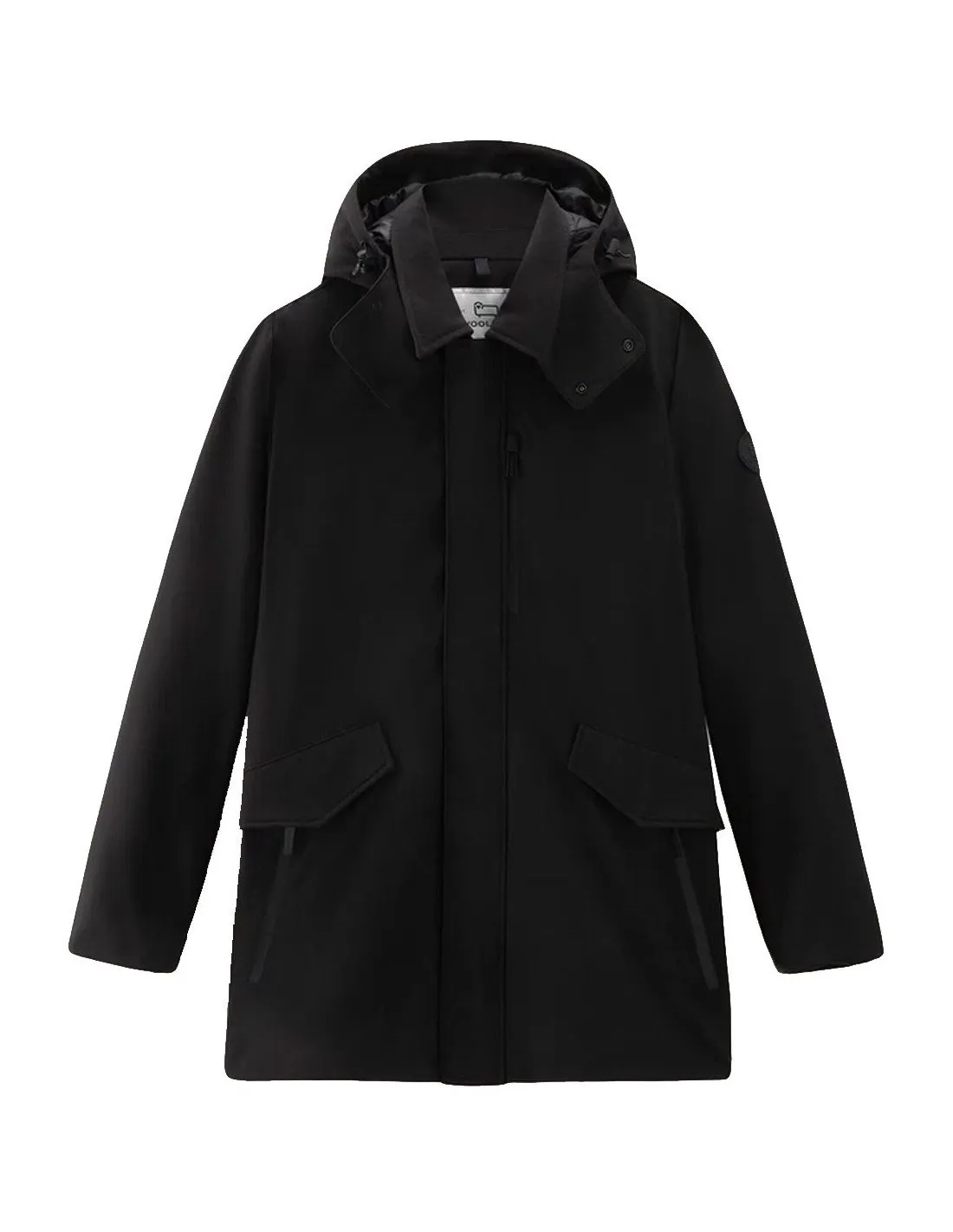 Giubbino Woolrich uomo Barrow manc WOOU0792 nero