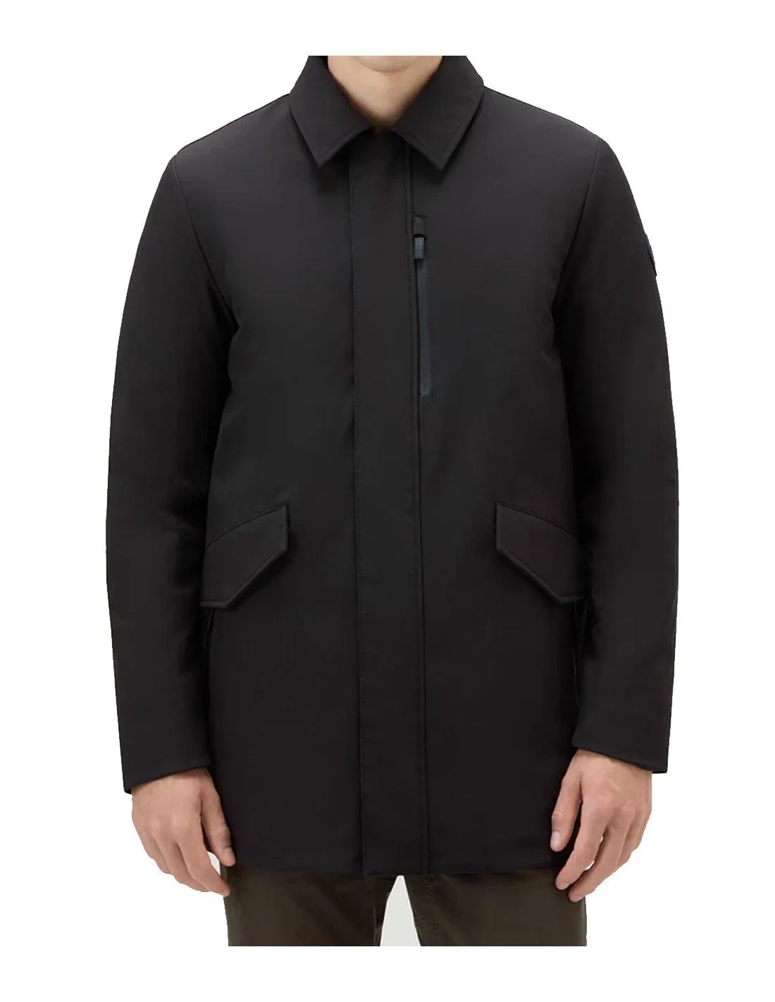 Giubbino Woolrich uomo Barrow manc WOOU0792 nero