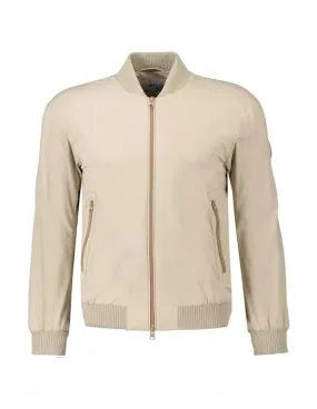 Giubbino Woolrich uomo bomber cfwoou893 stretch beige