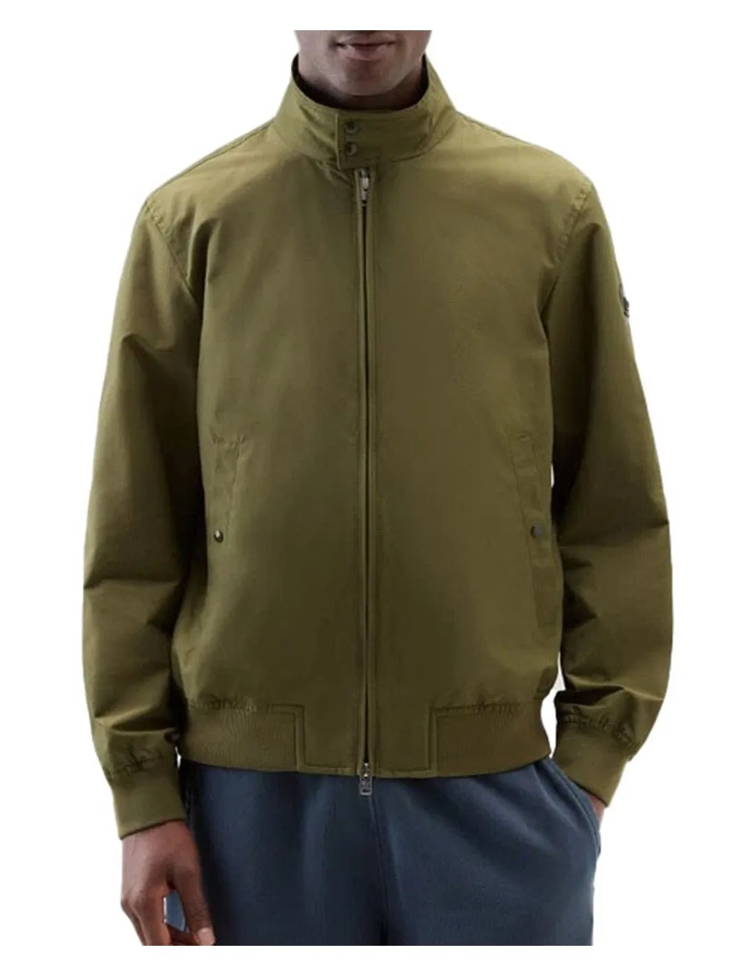 Giubbino Woolrich uomo cruiser bomber  CFWOOU0881 verde