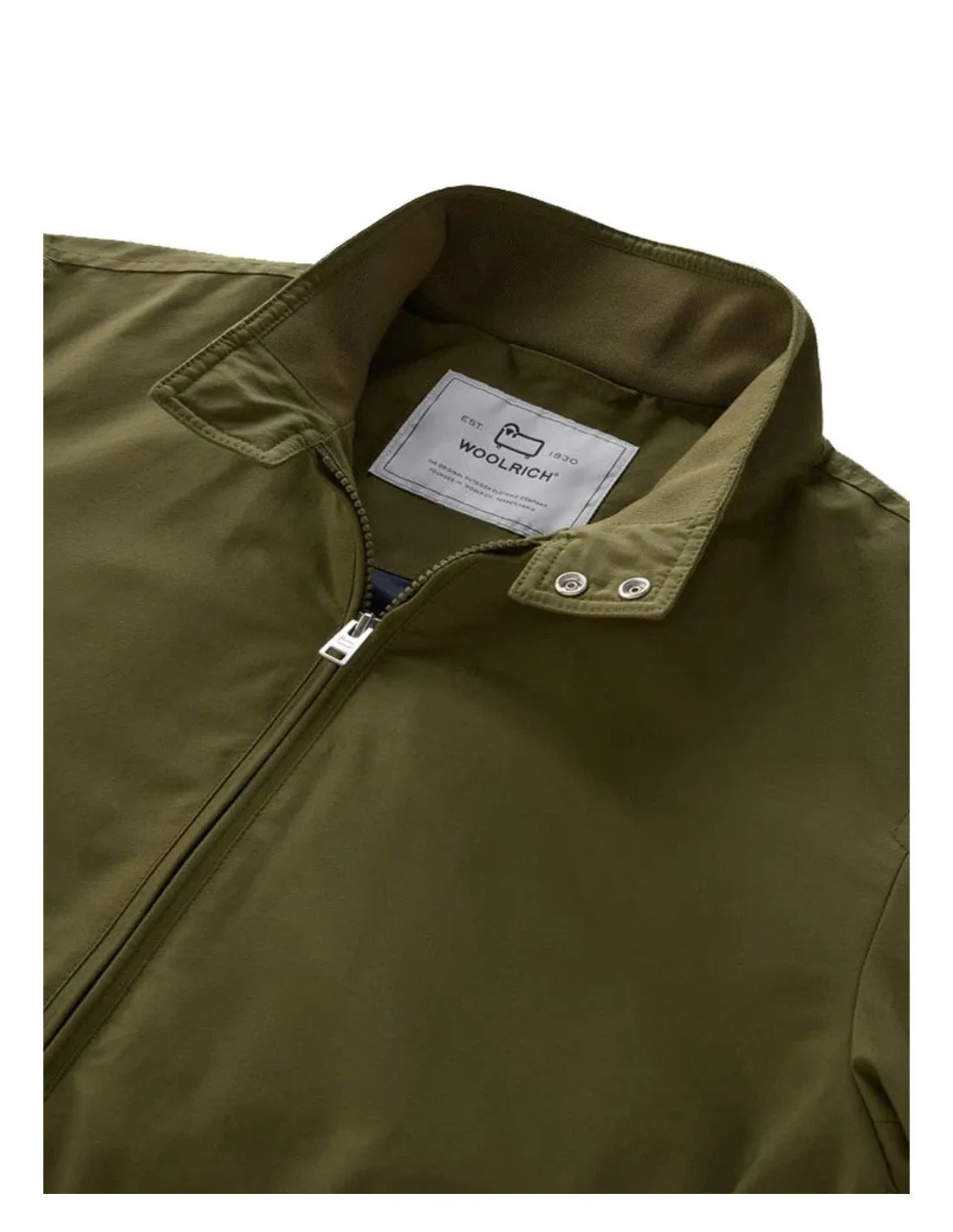 Giubbino Woolrich uomo cruiser bomber  CFWOOU0881 verde