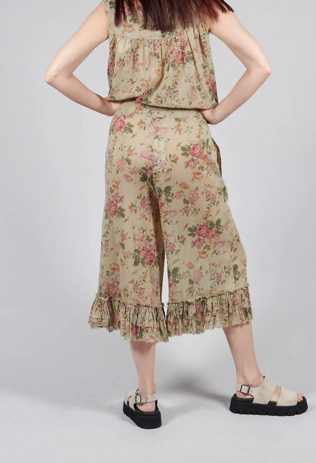 Goyave Trousers in Almond Flowers