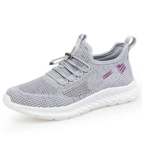 Grey flyknit stripe pattern texture shoe sneaker