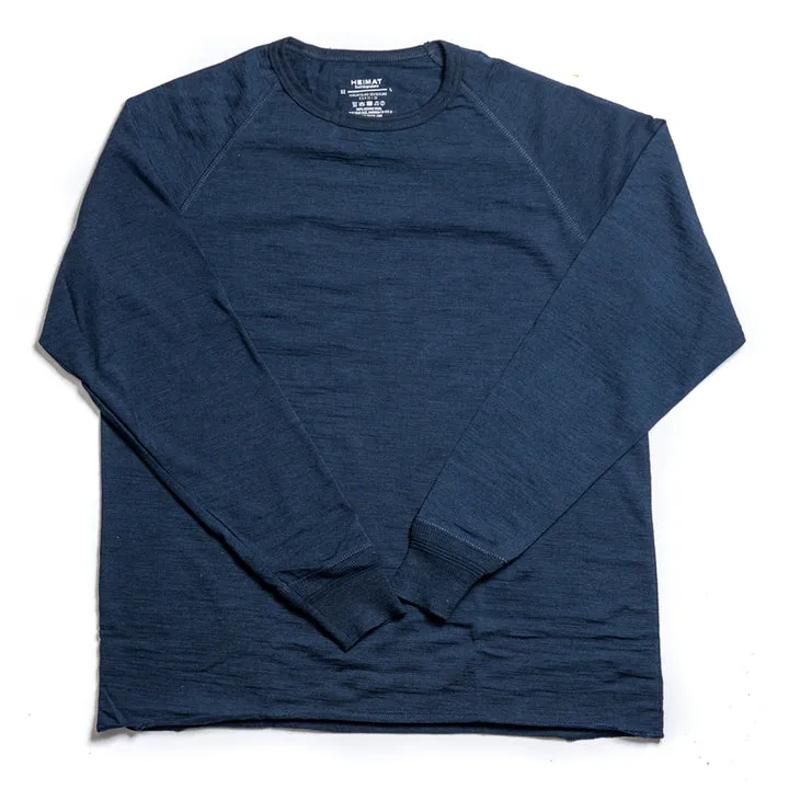 Heimat - Merino Tee Long Sleeves Navy