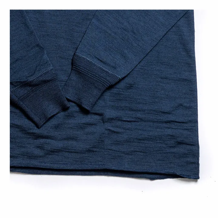 Heimat - Merino Tee Long Sleeves Navy