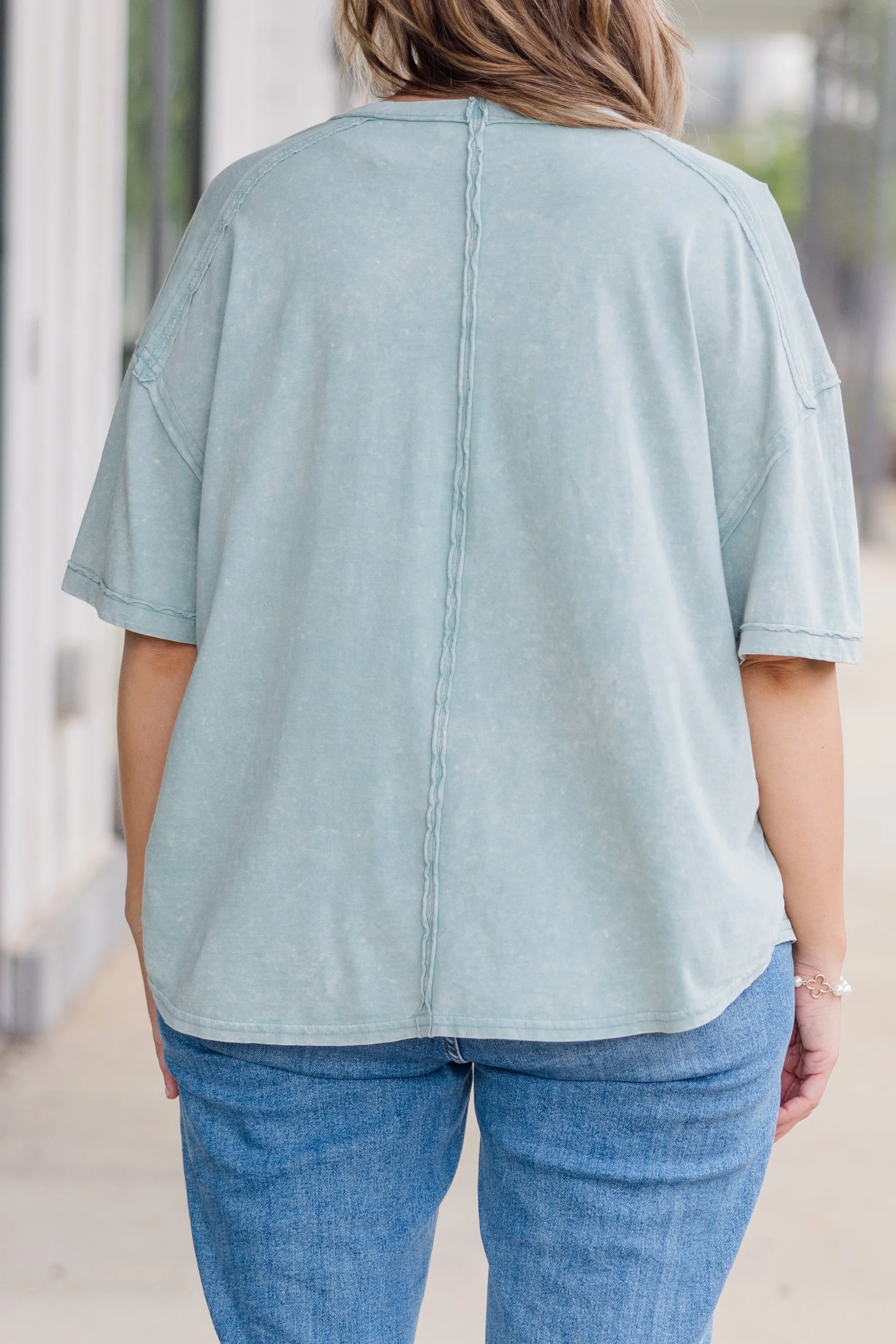 Inspired By Perfection Tee, Sage