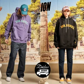 IONSEOUL  |Pullovers Unisex Street Style Long Sleeves Plain Cotton