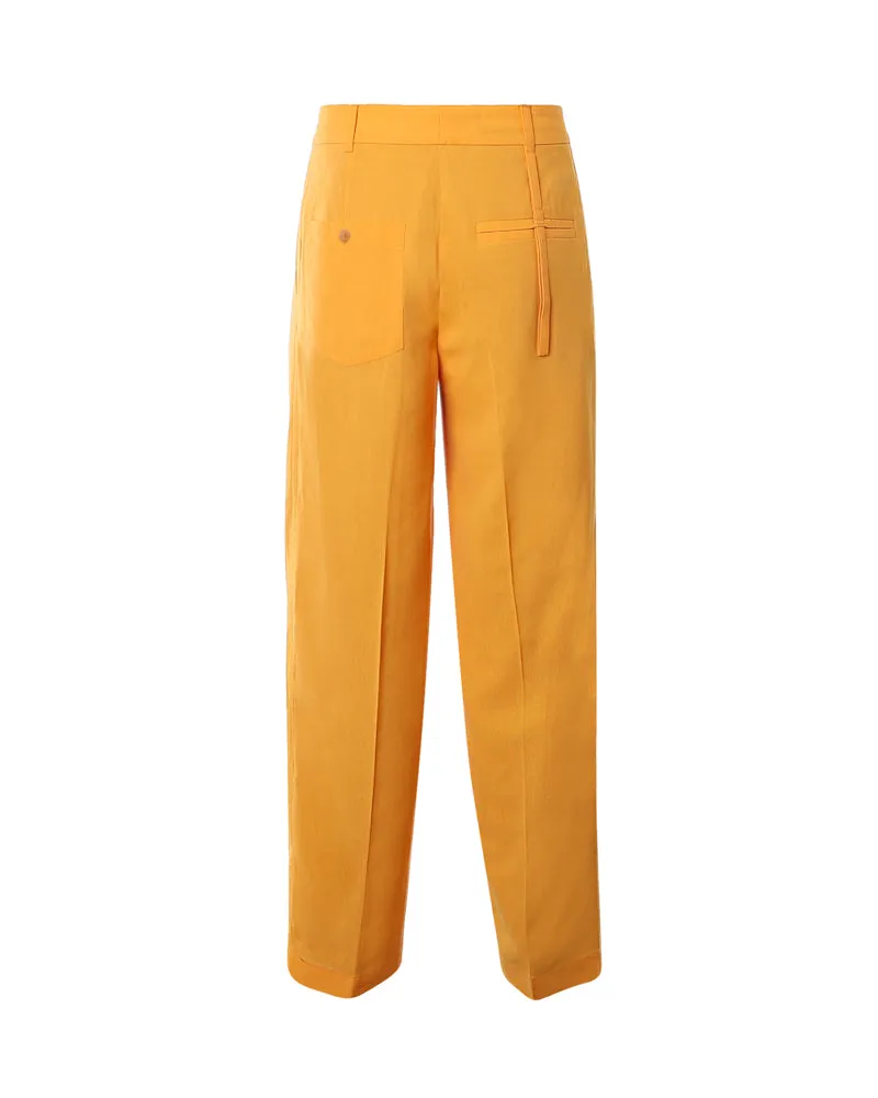 Jacquemus Pleated High Waisted Trousers