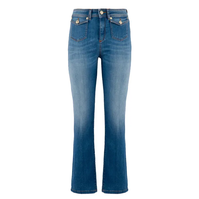 JEANS SEA Woman Blue Medium Washed 