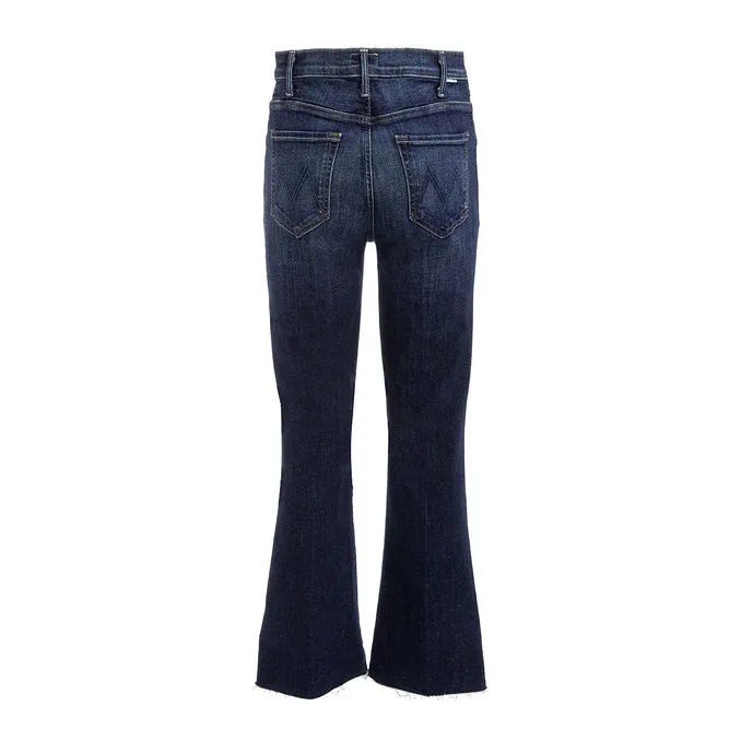 JEANS THE HUSTLER ANKLE FRAY Woman Dark Denim