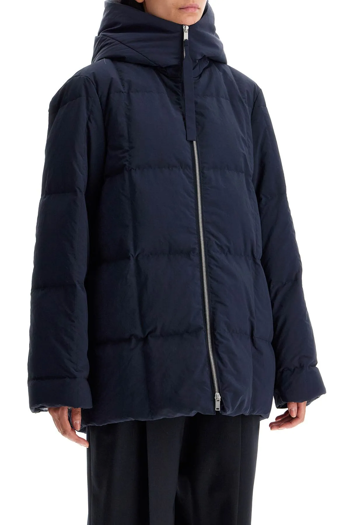 JIL SANDER hooded down jacket