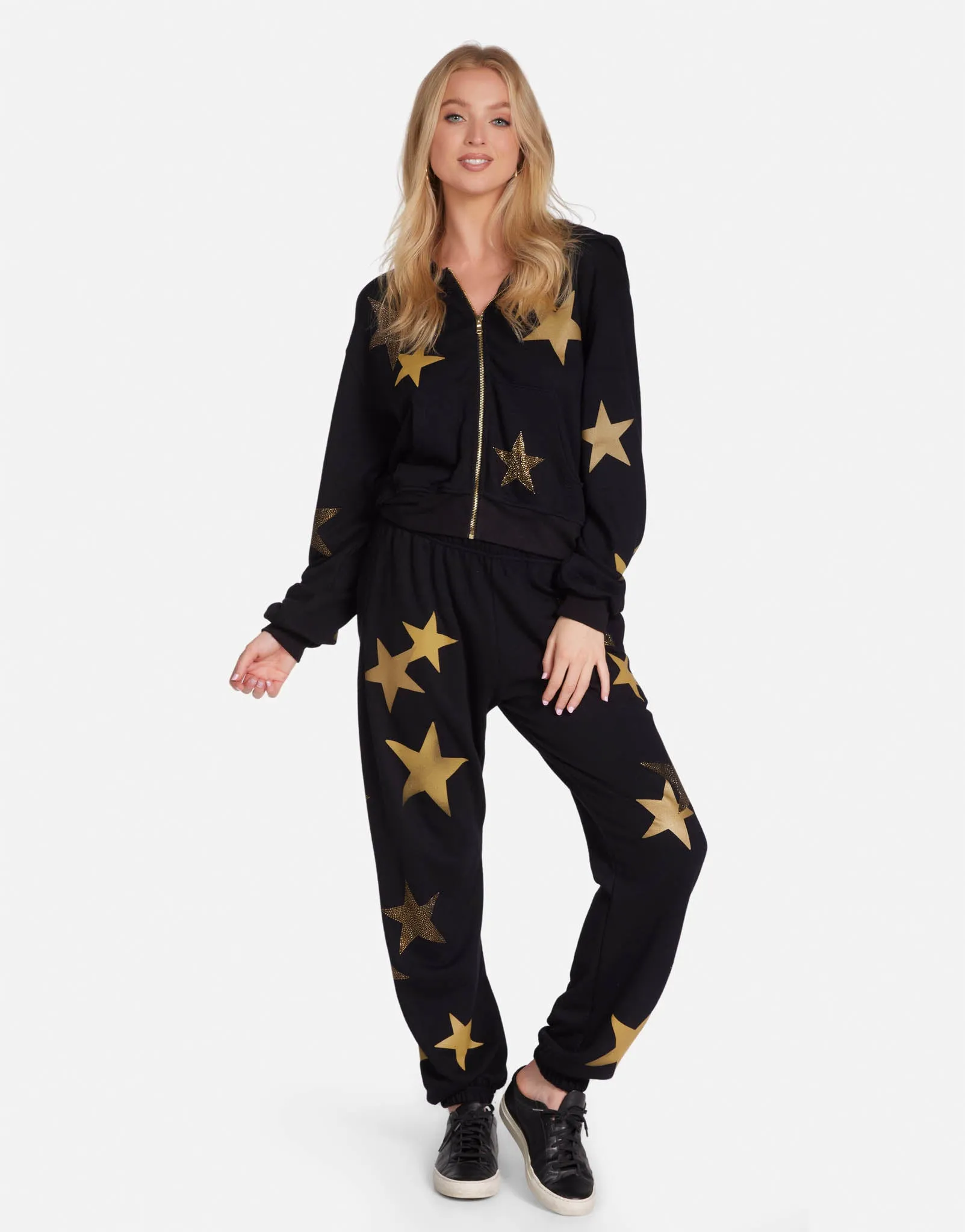 Lachelle Gold Crystal Multi Stars