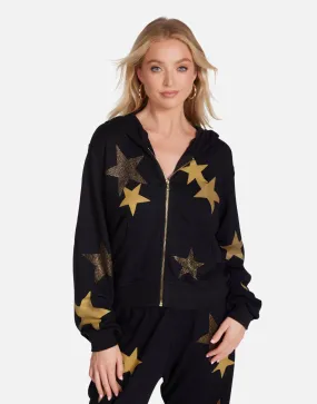 Lachelle Gold Crystal Multi Stars