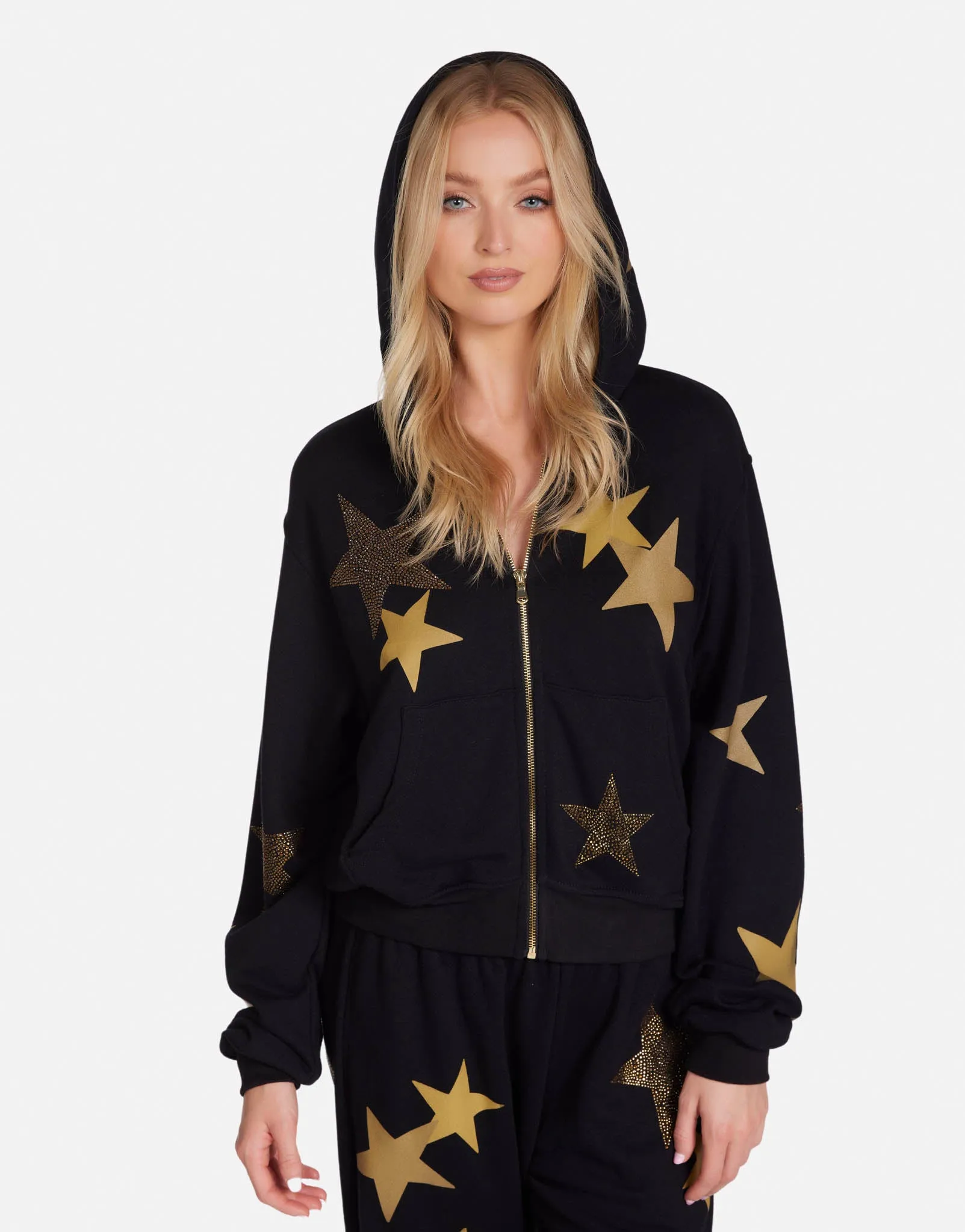 Lachelle Gold Crystal Multi Stars