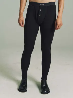 Lana Wool Leggings - Black