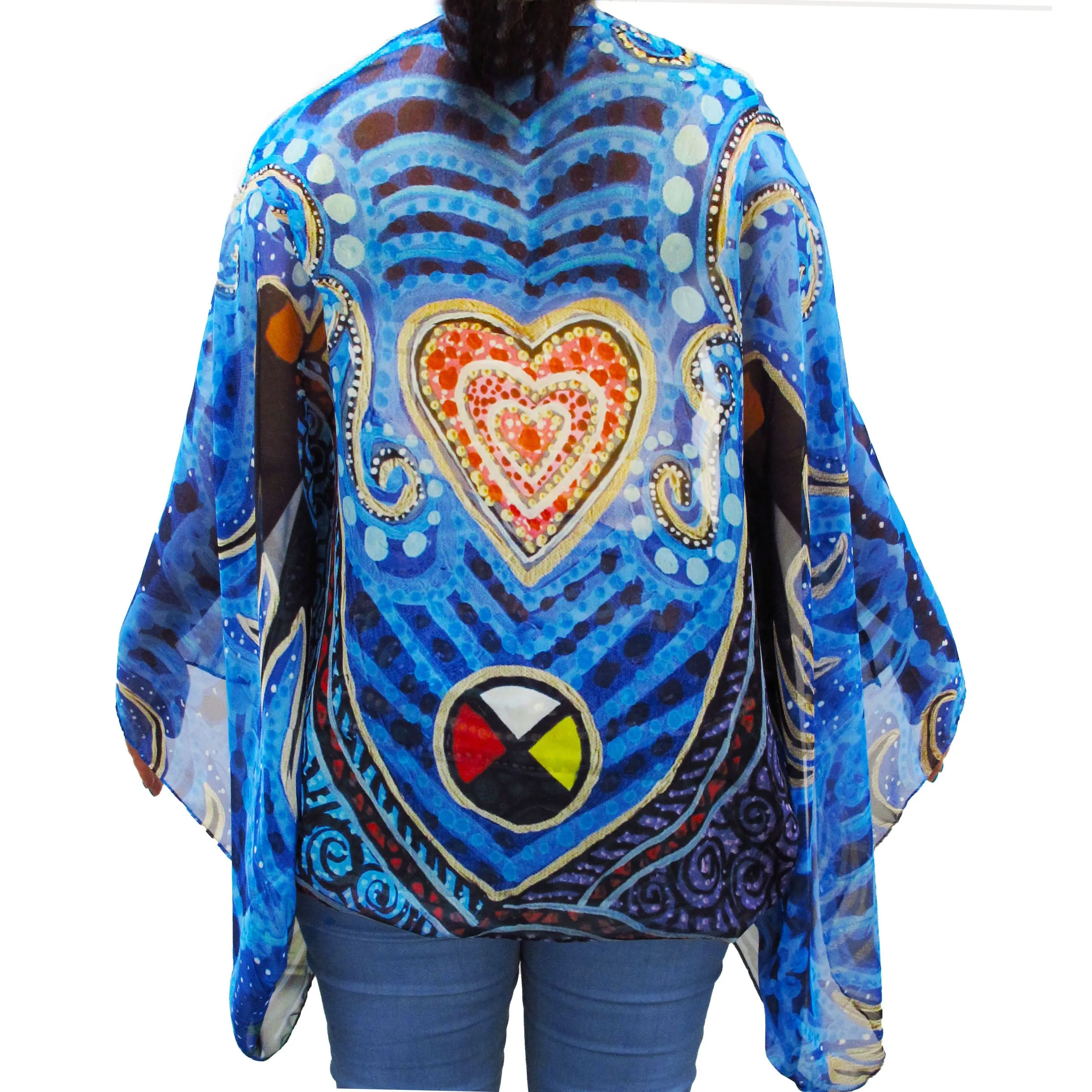 Leah Dorion Breath of Life Cape Scarf