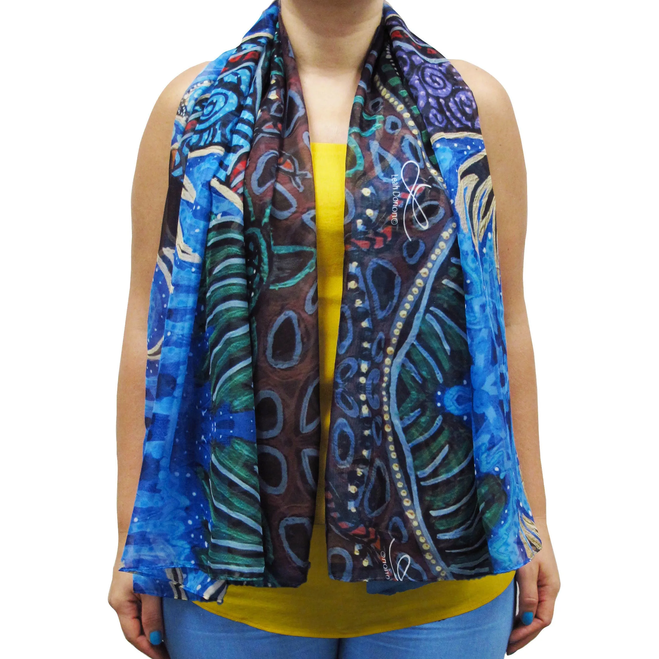 Leah Dorion Breath of Life Cape Scarf