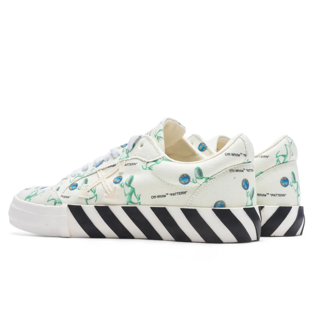 Low Vulcanized Alien Canvas - White/Green