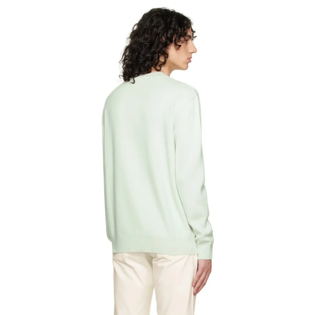 MAISON KITSUNE  |Crew Neck Pullovers Unisex Long Sleeves Plain Cotton